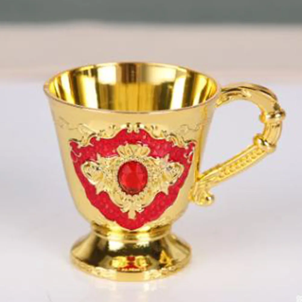 30 мл Ретро металлический бокал для вина барная посуда из алюминиевого сплава