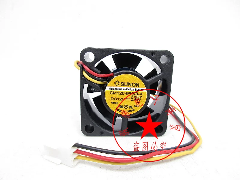 Бесплатная доставка оригинальный Sunon GM1204PKV3 A AC/DC 12V 0 5 W 3 провода сервер инвертор
