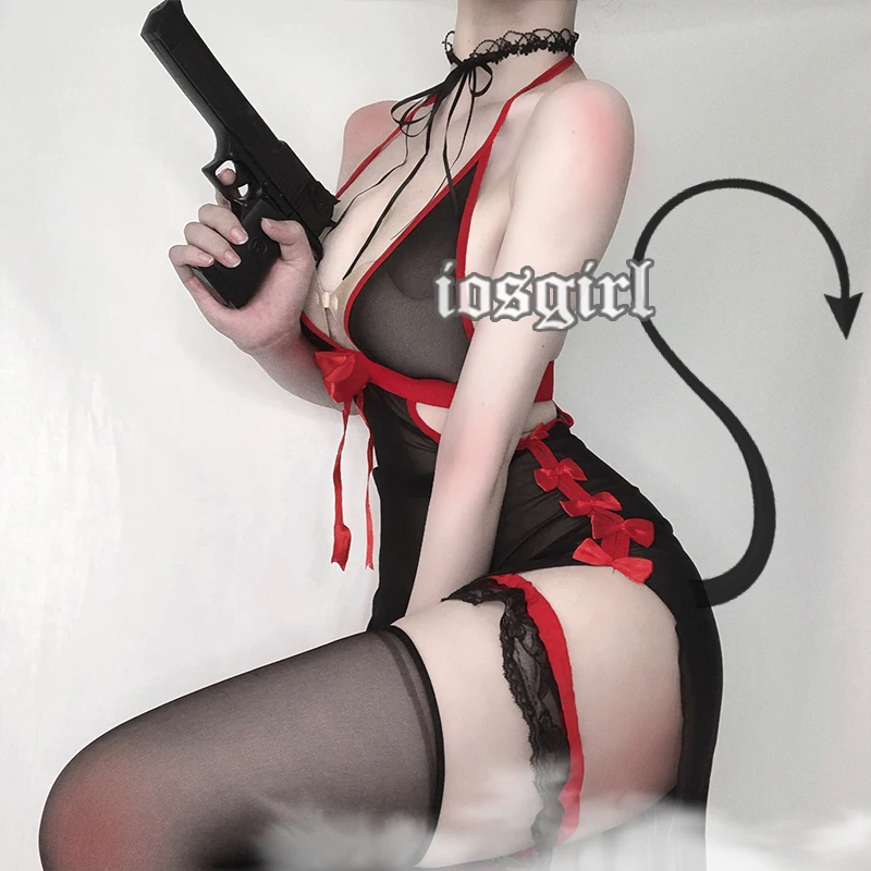 Пикантное длинное платье с открытой спиной одежда для сна хэллоуивечерние