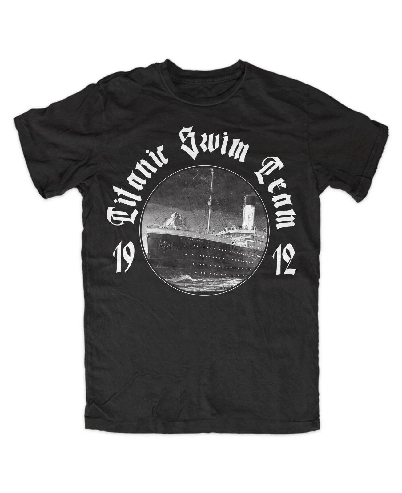 Titanic swim Team 1912 футболка Baywatch Fun Cult команда плавания показать оригинальное название