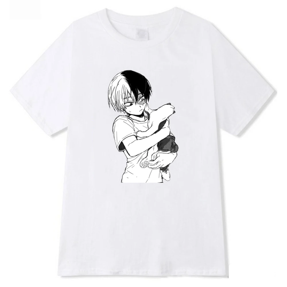 

Japanese Anime My Hero Academia T Shirt Man New 2021 Summer Kawaii Print T-shirt for Woman