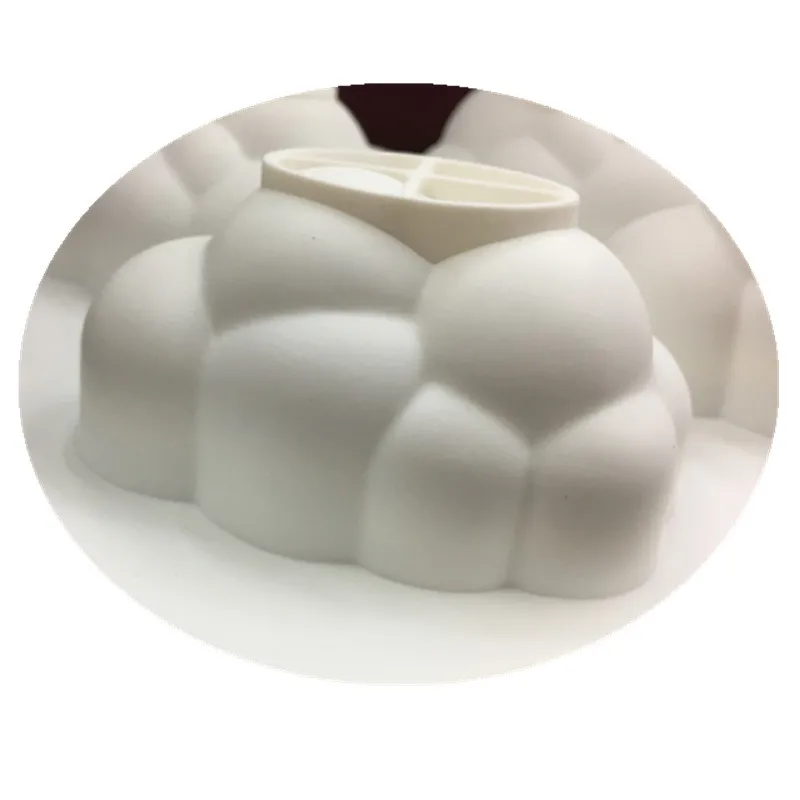 6 отверстий облако силиконовая форма для выпечки в форме цветка муссов