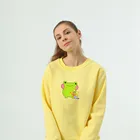 Женская хлопковая толстовка с капюшоном, с длинным рукавом