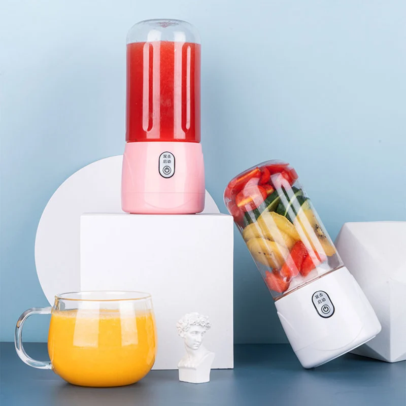 

300ml Fruit Juicer Usb Rechargeable Mini Mixer Personal Size Travel Drink Maker Watermelon Juicer For Travel Home USe