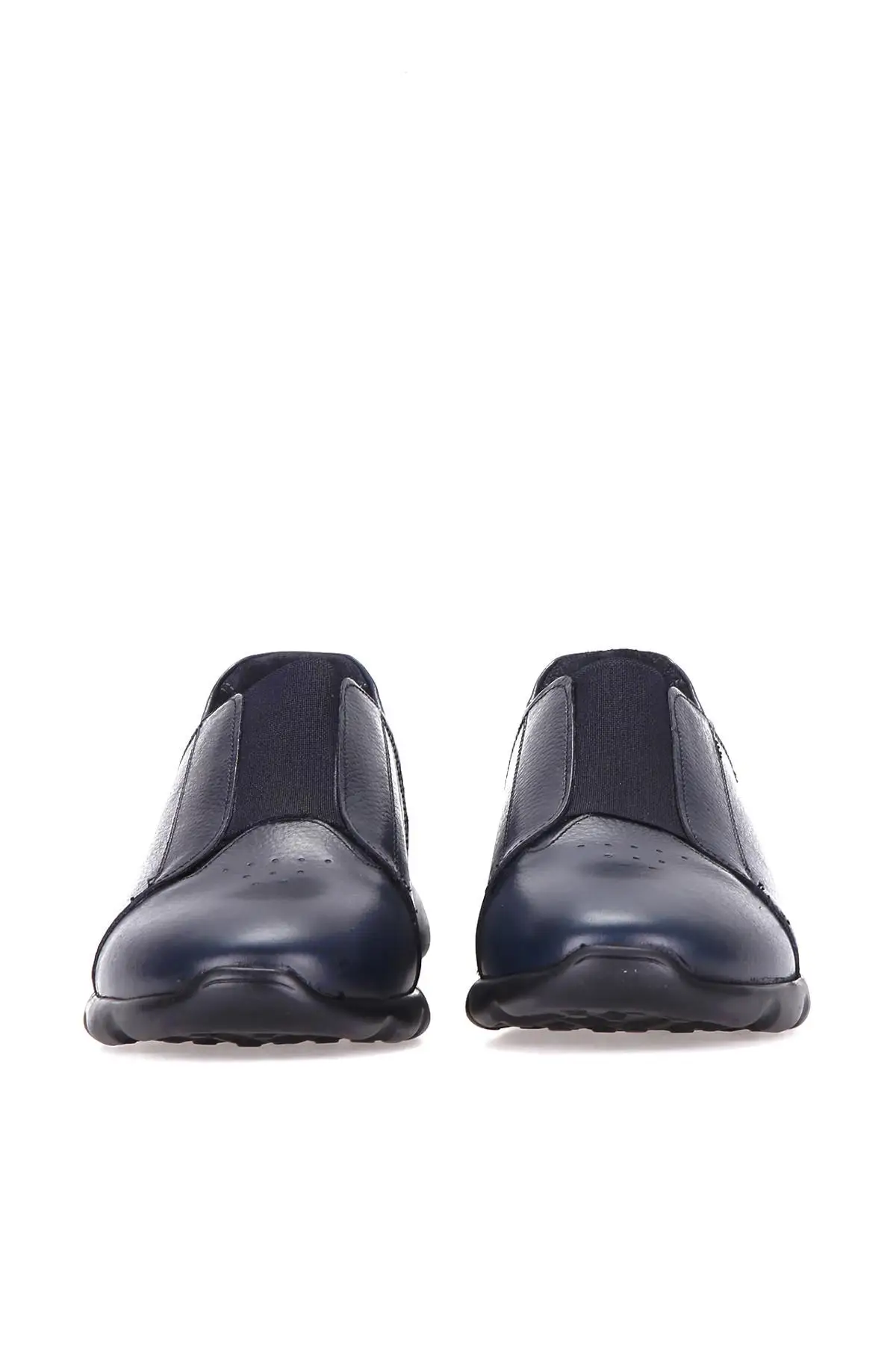 Мужские темно-синие кроссовки Derimod из натуральной кожи | Обувь