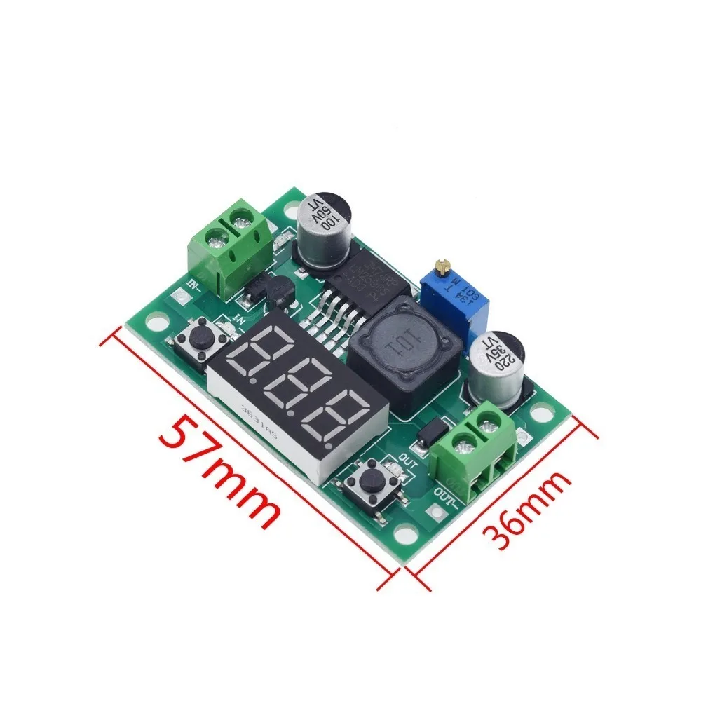 Высокое качество 3A Регулируемый DC-DC LM2596 LM2596S вход 4 V-35 V Выход 1,23 V-30 В постоянного тока dc понижающий Питание Регулятор модуль