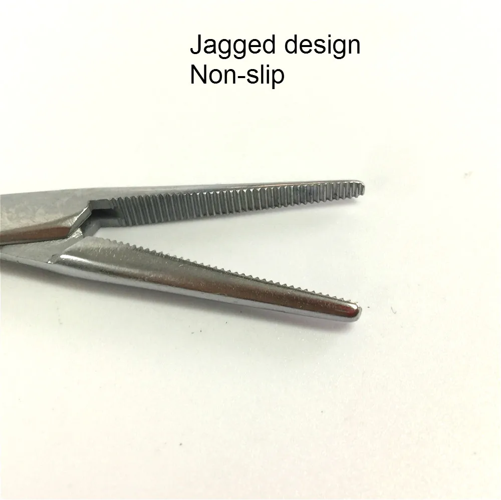 Hemostec щипцы с прямой головкой медицинский инструмент из нержавеющей стали 18 см