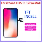 TFT-дисплей для iphone X XS MAX XR 12 pro с дигитайзером в сборе, сменный ЖК-экран, incell iphone11 pro max
