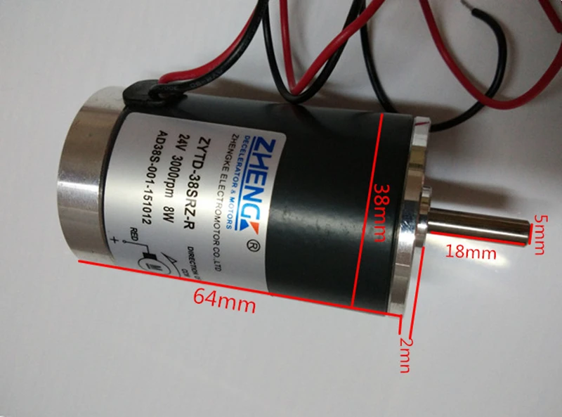 ZYTD 38SRZ R 7W вращающий момент Матовый Электрический Мотор 12V 24V DC 2000 об/мин 3000 4000 5000