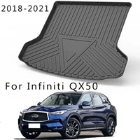 for infiniti qx50 2018 2019 2020 2021 2022 car cargo liner all weather non slip trunk mats boot tray carpet interior accessories