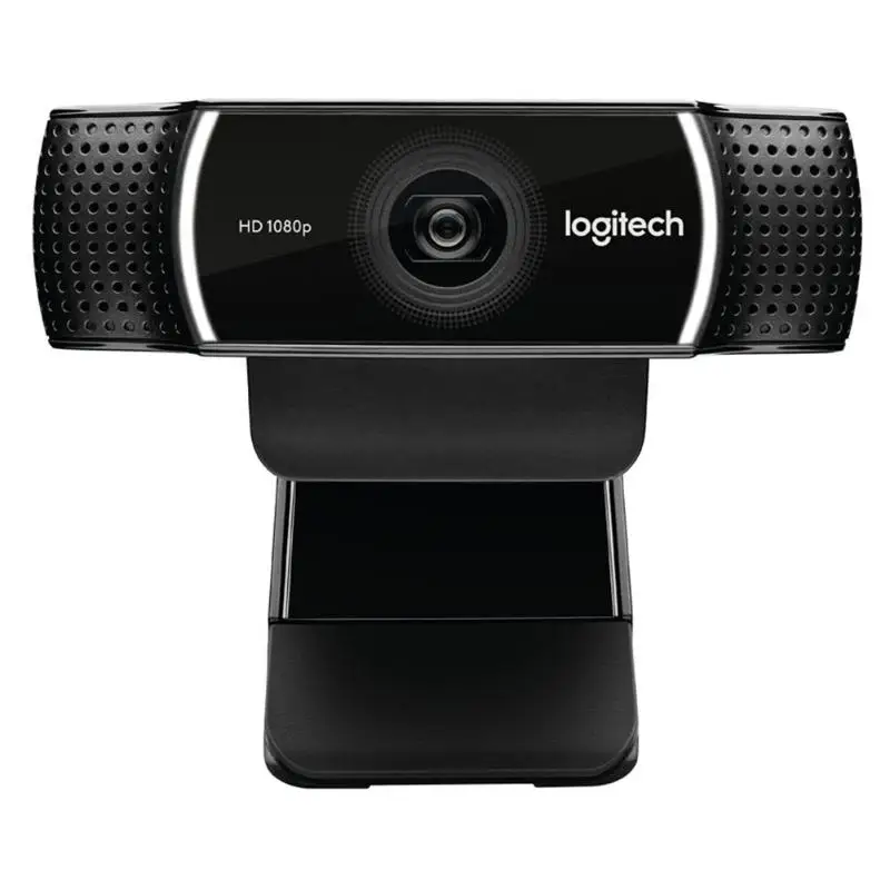 Веб-камера logitech C922 PRO 1080P Full HD видео поток Автофокус анкер веб-камера фоновый переключатель Встроенный двойной микрофон со штативом