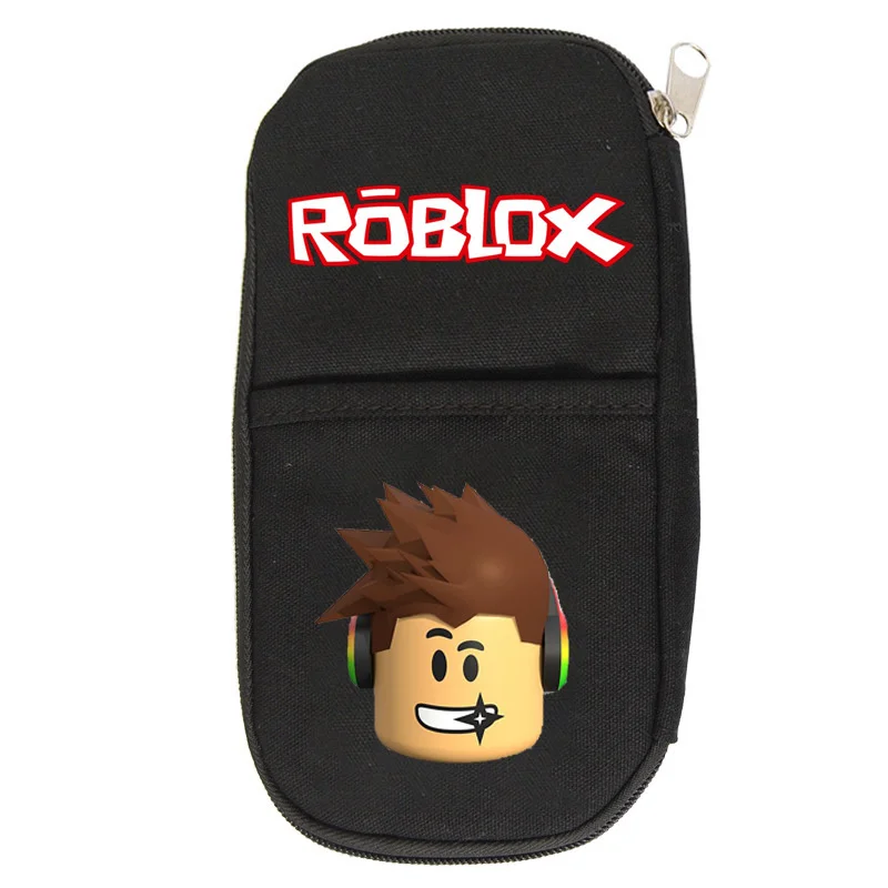 

Мультяшная игра roblox, сумка для ручек, маленькая внешняя сумка, однослойная стандартная многофункциональная легсветильник коробка для руче...