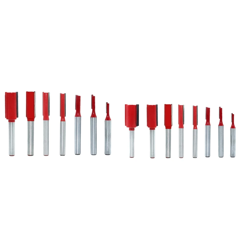 

1/4 Inch Shank Single Double Blade Router Bit Milling for Wood Tool