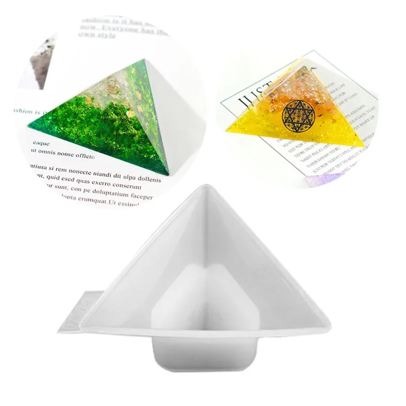 

DIY Pyramid Resin Mold Silicon Pyramid Shape Silicone Mould Home Decoration Handmade Craft Making Tools