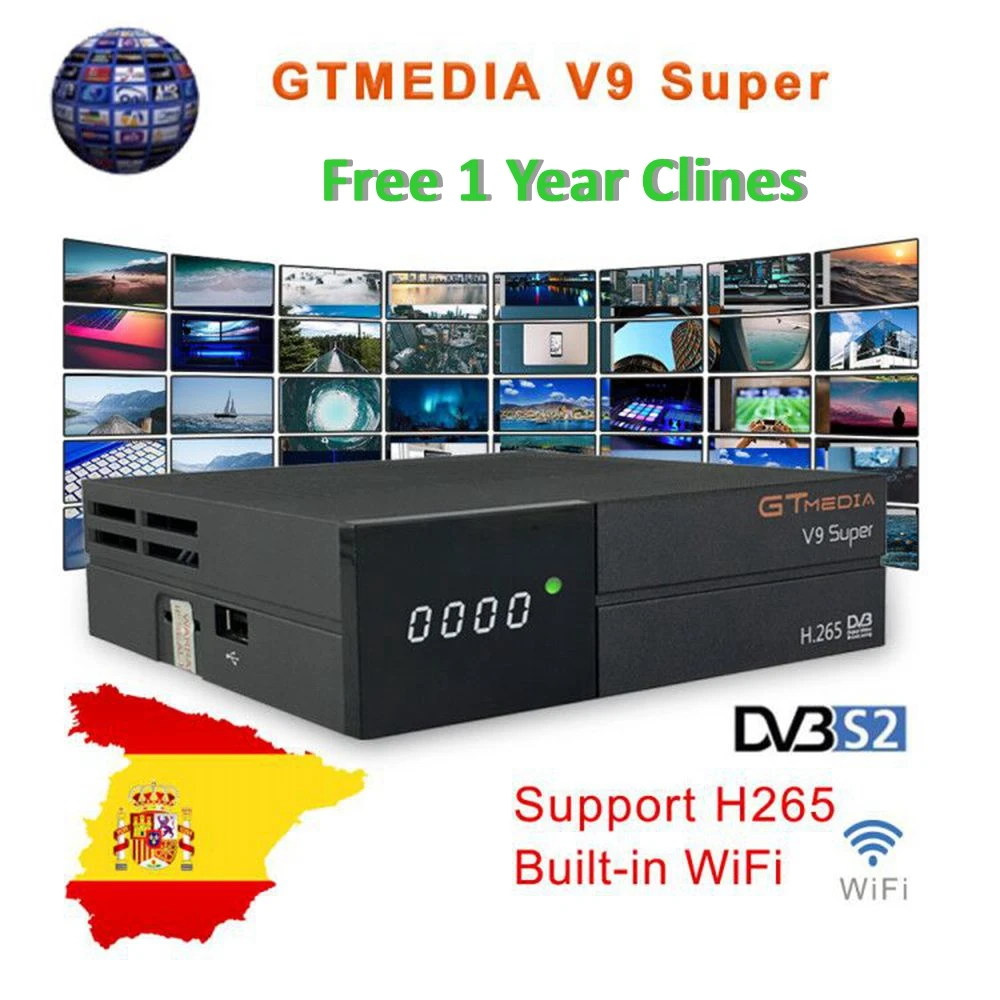 GTMedia V8 Nova DVB S2 ТВ спутниковый ресивер спутниковый декодер поддержка 1080P Full HD PowerVu Biss key Newca CCCAM телеприставка