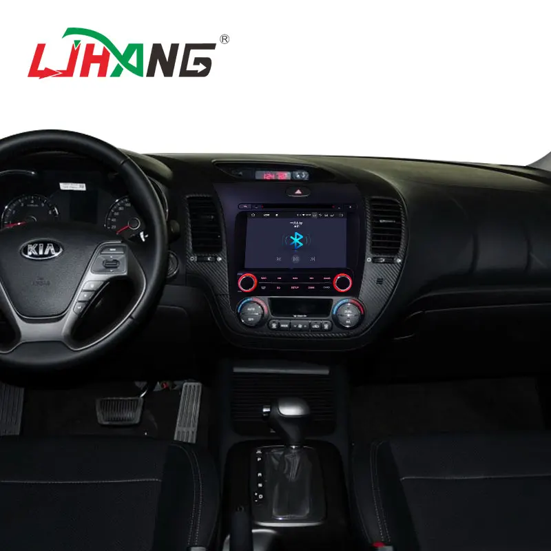 Автомобильный DVD плеер LJHANG 8 дюймов Android 10 для Kia CERATO K3 FORTE 2013 2014 2015 2016 Wi Fi