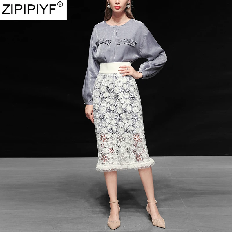 Элегантный женский комплект из двух предметов новая модная Повседневная Блузка