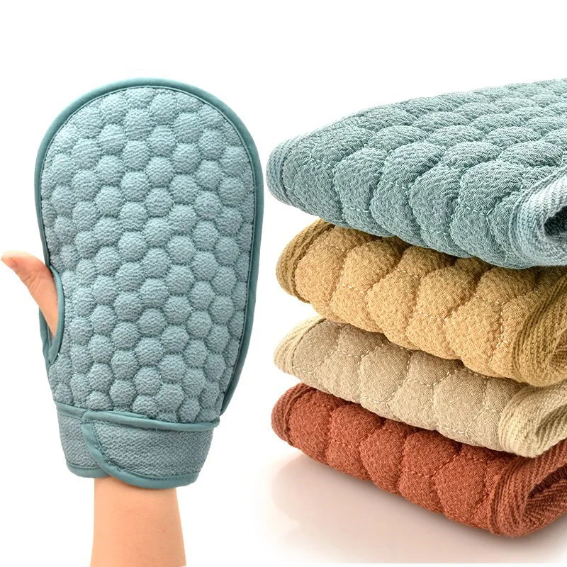 1 комплект портативные перчатки для ванной комнаты губка душа можно повесить на