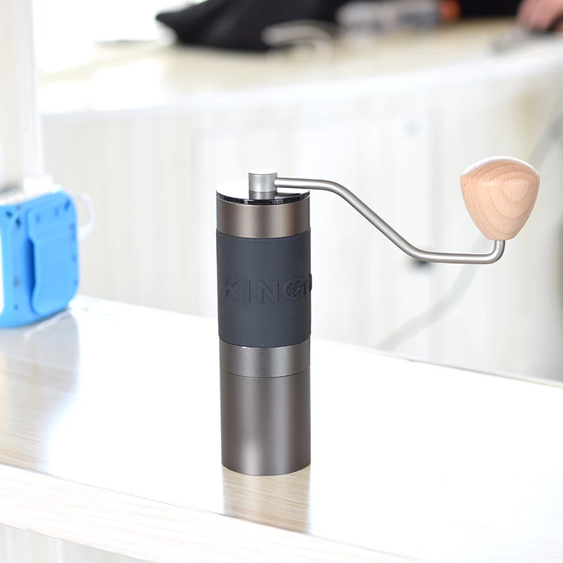 Kingrinder-molinillo de Caf&eacute; manual, molino port&aacute;til de acero inoxidable 420, 38mm/48mm, rebaba K1 k2 k3-3