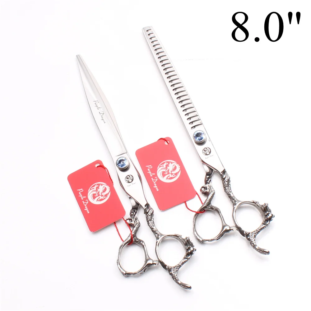 

5.5" 6" 7" 7.5" 8" 440C Salon Hairdressing Scissors Thinning Scissors Straight Shears Human Hair Scissors or Pet Scisors Z9006