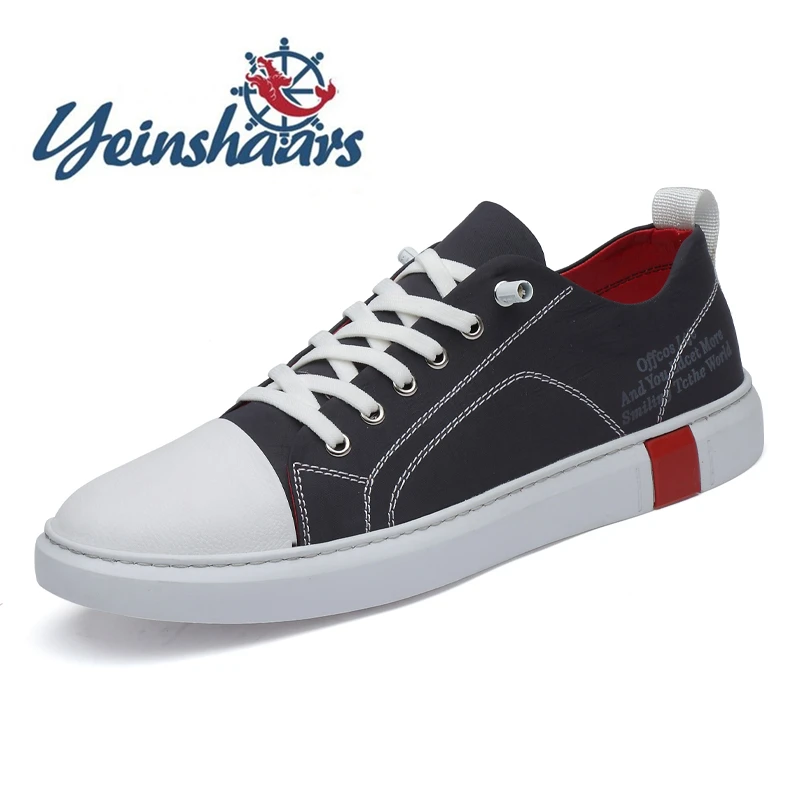 

Новинка; Мужская обувь; Повседневные роскошные кроссовки; Мужская однотонная модная обувь на шнуровке для отдыха; Мягкая обувь ручной работ...