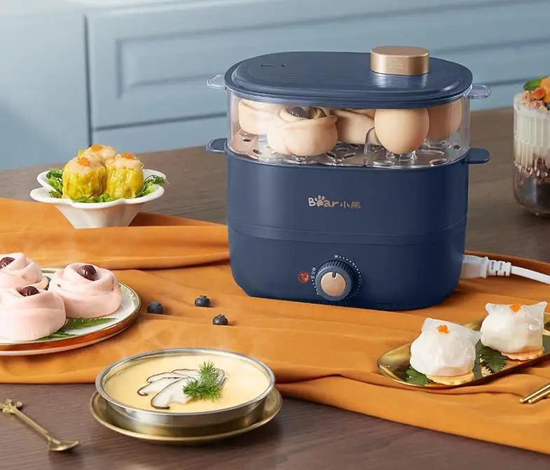 

Автоматическое отключение маленького стандарта, двухслойная многофункциональная машина для завтрака с таймером, двухслойная большая емко...