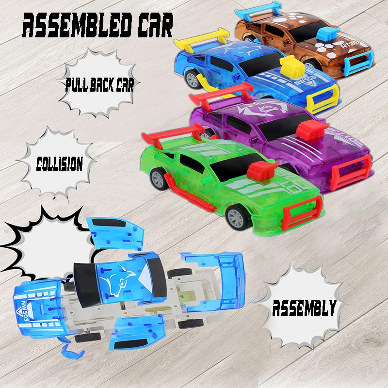 Распродажа детская развивающая Съемная сборка игрушка с тяговым эффектом