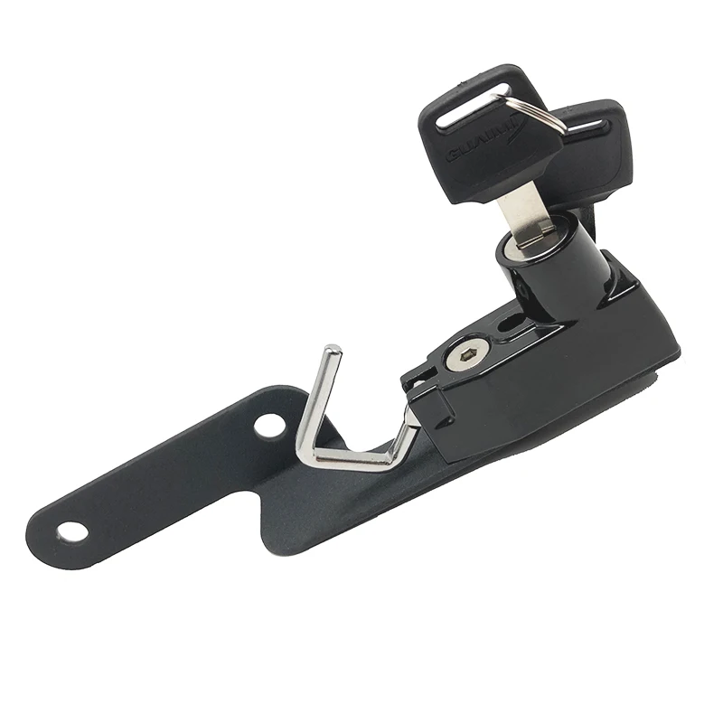 Мотоциклетный шлем замок Крепление крюк сторона Противоугонная безопасность с 2