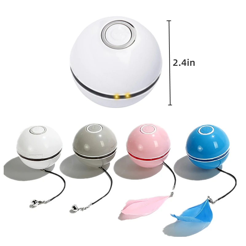 Автоматические умные игрушки для кошек шары интерактивные кошачьи мяты зарядка