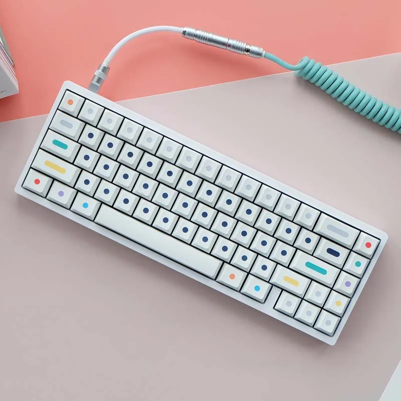 

Клавишные колпачки для механической клавиатуры, без легенд, цветовых пятен, PBT, высоты вишни, Dye Sub, набор 120 колпачков