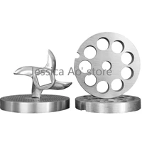 42 meat grinder accessories electric meat grinder hole plate 133mm meat mincer cutter blade meat sieve plate round hole