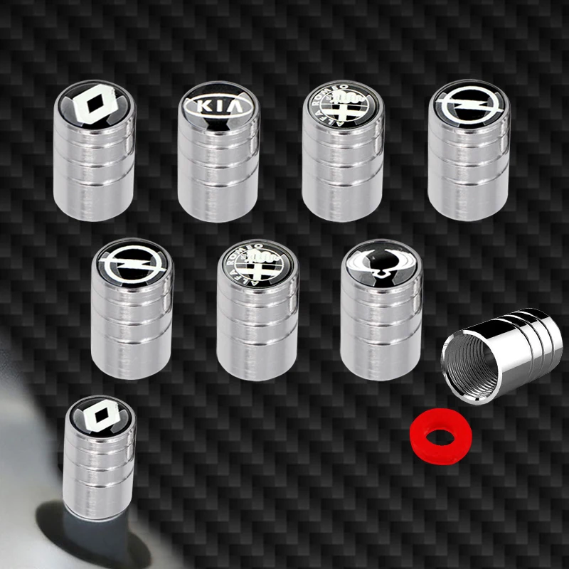 4 Шт Автомобильные клапаны для колесных шин шина воздуха шапки чехол Защитные