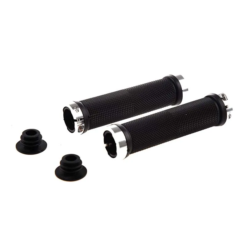 Пара горный велосипед MTB BMX двойной замок руль ручки серебро | Спорт и развлечения