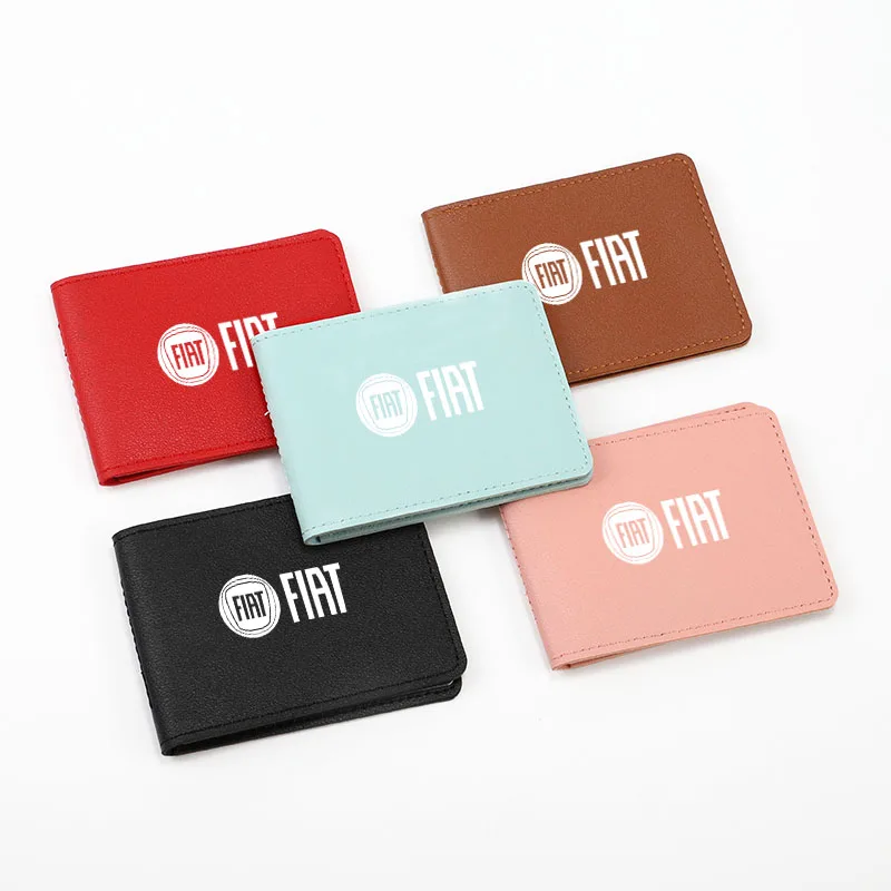 Автомобильный кожаный кошелек Обложка для водительского удостоверения паспорта