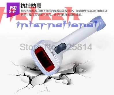 Dhl ИЛИ ems 20 шт. беспроводной сканер штрих кодов 1D лазерный кода 8800 Ручной usb кабель