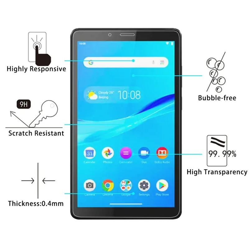 Для Lenovo Tab M8 флэш защита для экрана|Защитные экраны планшеов| |