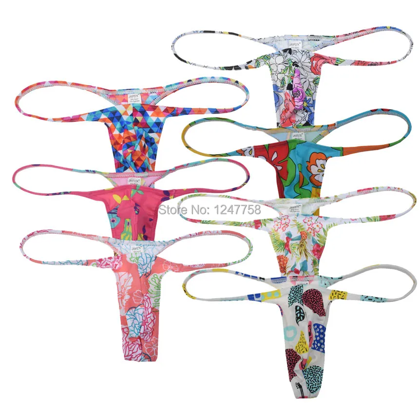 Нижнее белье мужское с принтом пикантное нижнее низкой посадкой карманом для