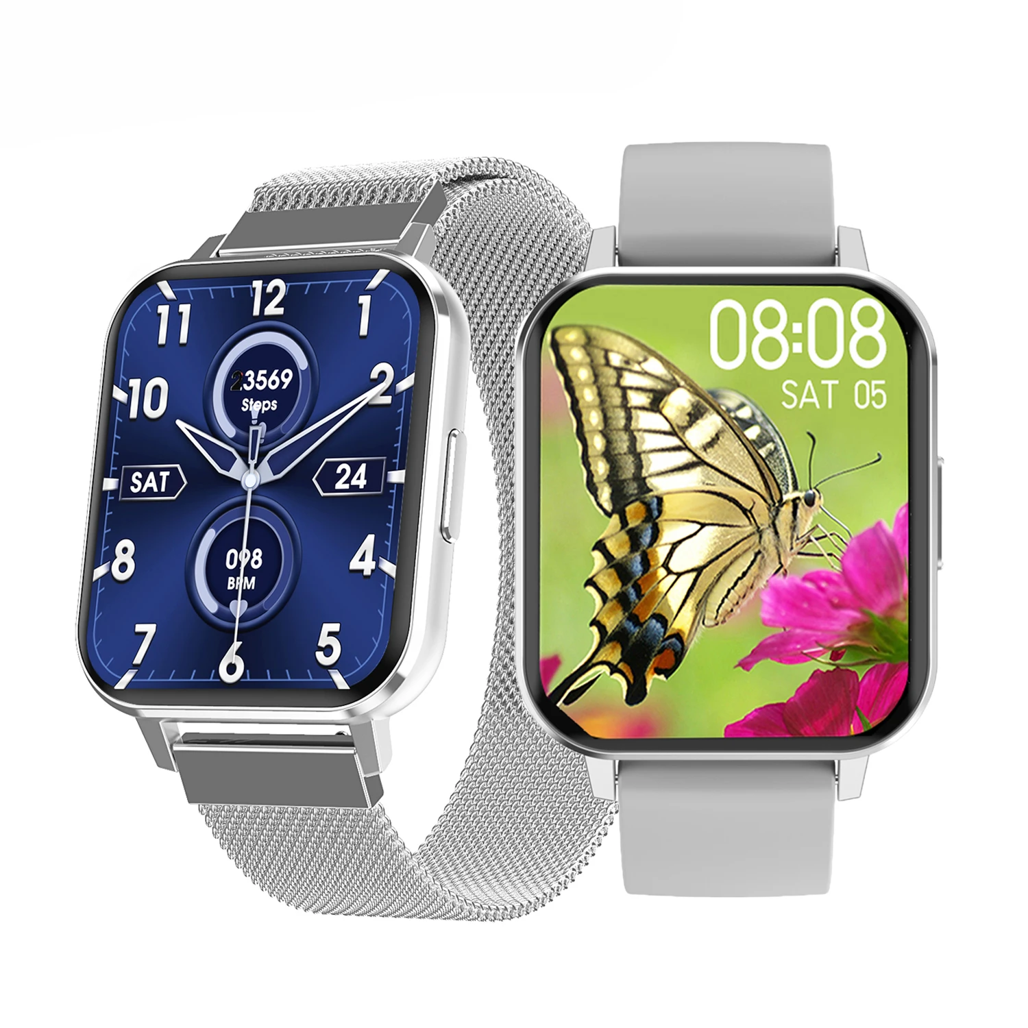 

Smart Watch Men 1.78 inch 320*385 HD Screen ECG Heart Rate Blood Pressure Smartwatch Women for Android IP68 waterproof