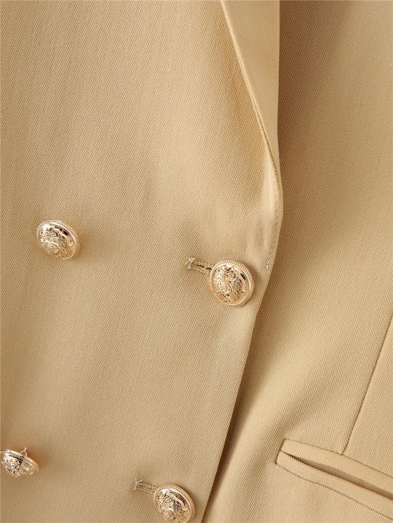 

TMODA1427 Za 2021 Women Vest Suits Coat Notched Collar Sleeveless Oversize Blazer Fashion Casual Chic Lady Waistcoat Outerwear