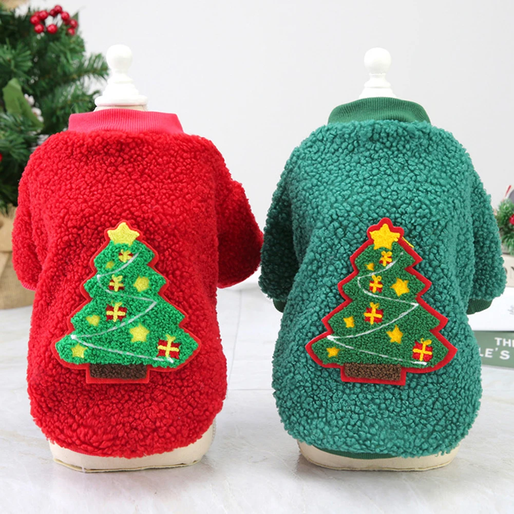 Рождественская Одежда для собак модная куртка собаки костюм щенка пальто