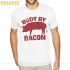 Мужская футболка с коротким рукавом, с круглым вырезом