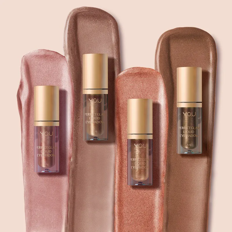 

YOU The Gold One Perfect Glam 2in1 Liquid Eyeshadow Smooth Texture Beautiful Long Lasting Eye Makeup Eyeshadow Palette Cosmetics