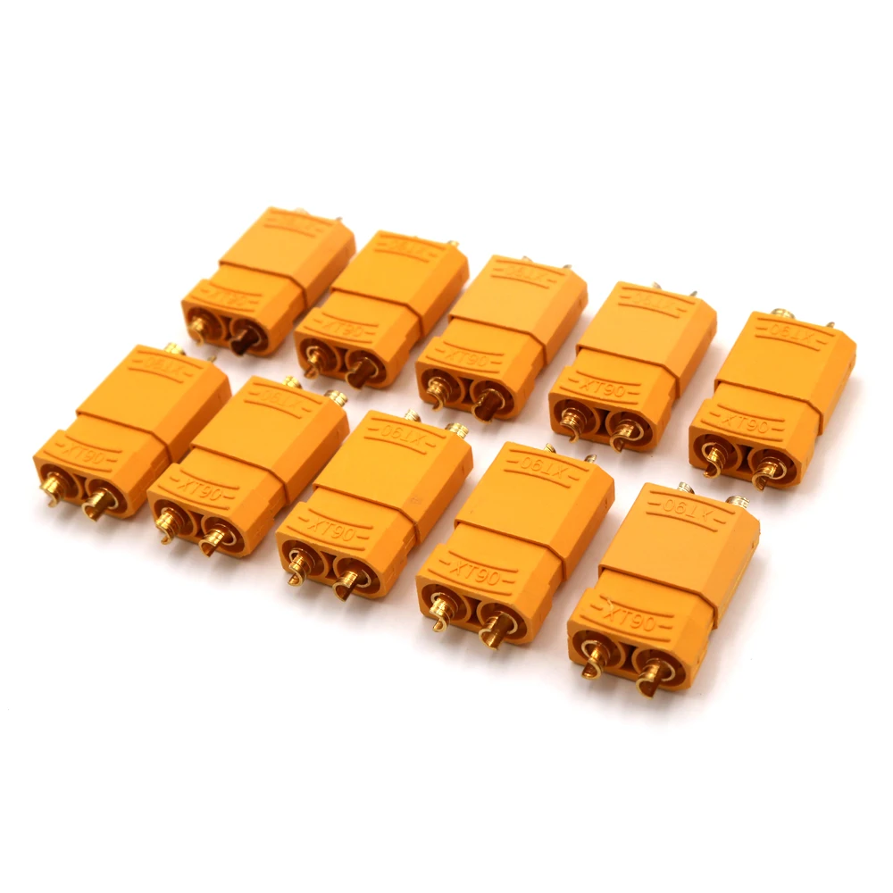 10 pairs / Lot XT 90 A Max Quadcopter Multicopter Connectors Bullet Plug RC Lipo Battery xt-90 XT90U For | Обустройство дома