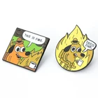 Это прекрасная брошь Собака Такса модный мультфильм комикс эмалевые, на Воротник значок