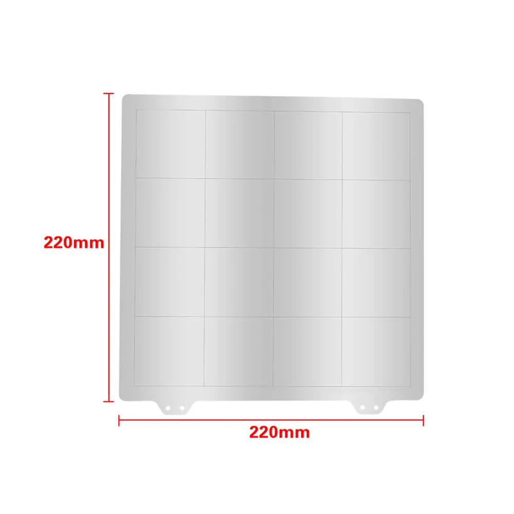 

235 * 235mm Spring Steel Sheet Heat Bed Platform Flexible Artificial Model For Ender-3 CR-20 3D Printer Parts