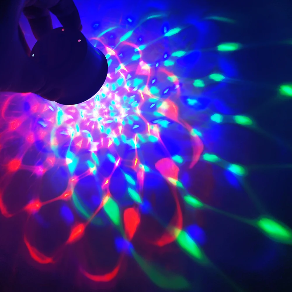 Беспроводной диско-DJ стробосветильник освещение на батарейках звуковая