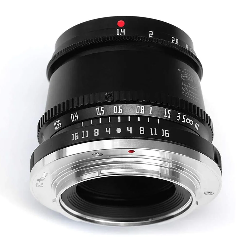TTArtisan 35 мм F1.4 APS C ручная фокусировка Камера объектив с фиксированным фокусным
