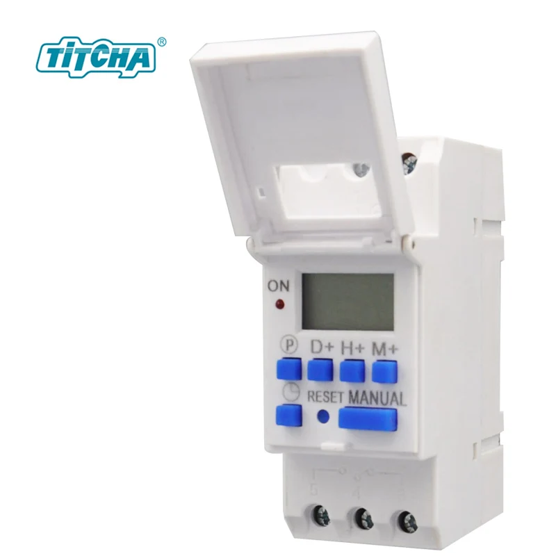 Электронный программируемый цифровой таймер на неделю 7 дней промышленное реле с