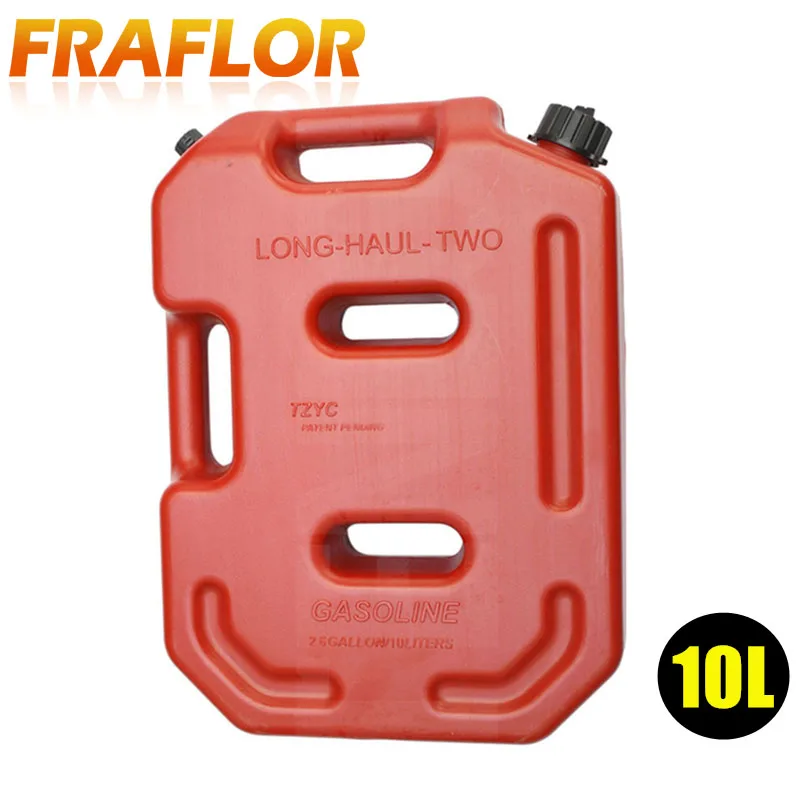 10 литров Jerrycan пластиковый топливный бак запасной бензиновый масляный канистра Автомобиль Мотоцикл ATV SUV UTV бензиновый бак для хранения канистры Jerri