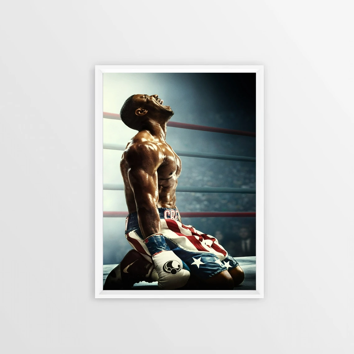 Creed II-p&oacute;ster de pel&iacute;cula, lienzo impreso, pintura de pared, decoraci&oacute;n del hogar (sin marco)-5